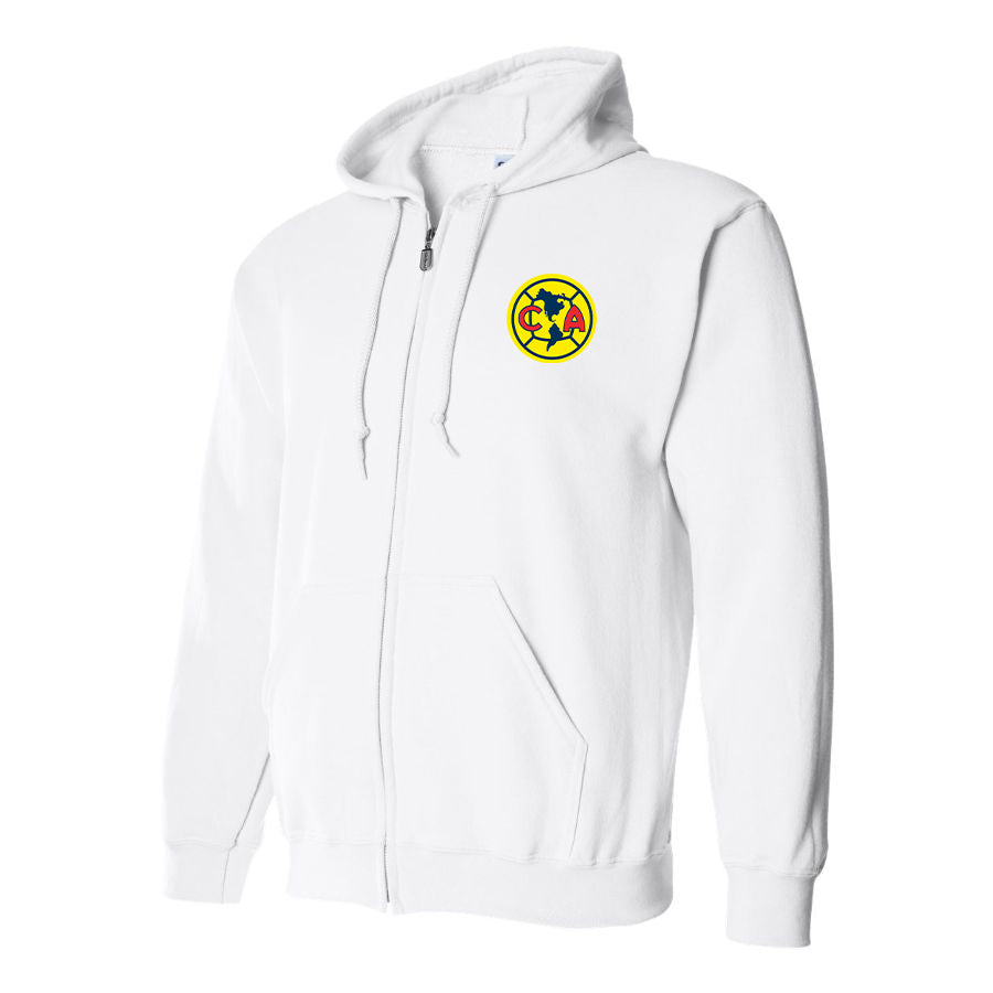 Men's Club America Football Zipper Hoodie