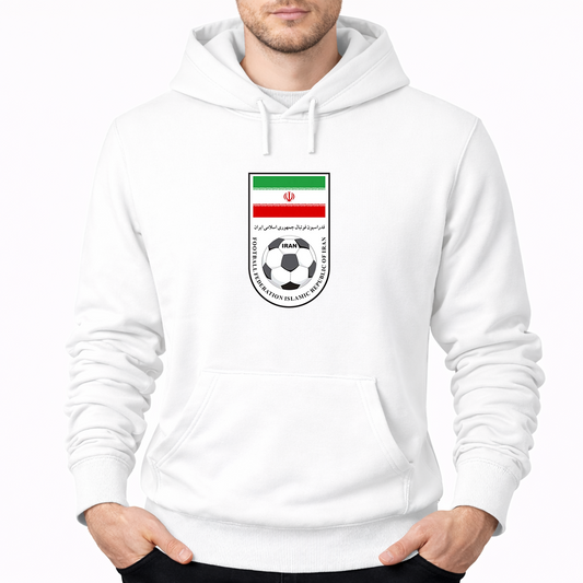 Men's Iran National Soccer Team Pullover Hoodie