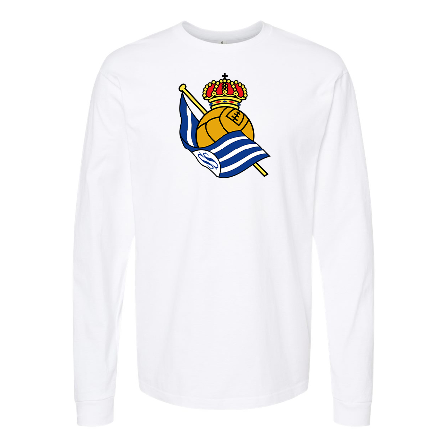 Youth Kids Real Sociedad FC Long Sleeve T-Shirt