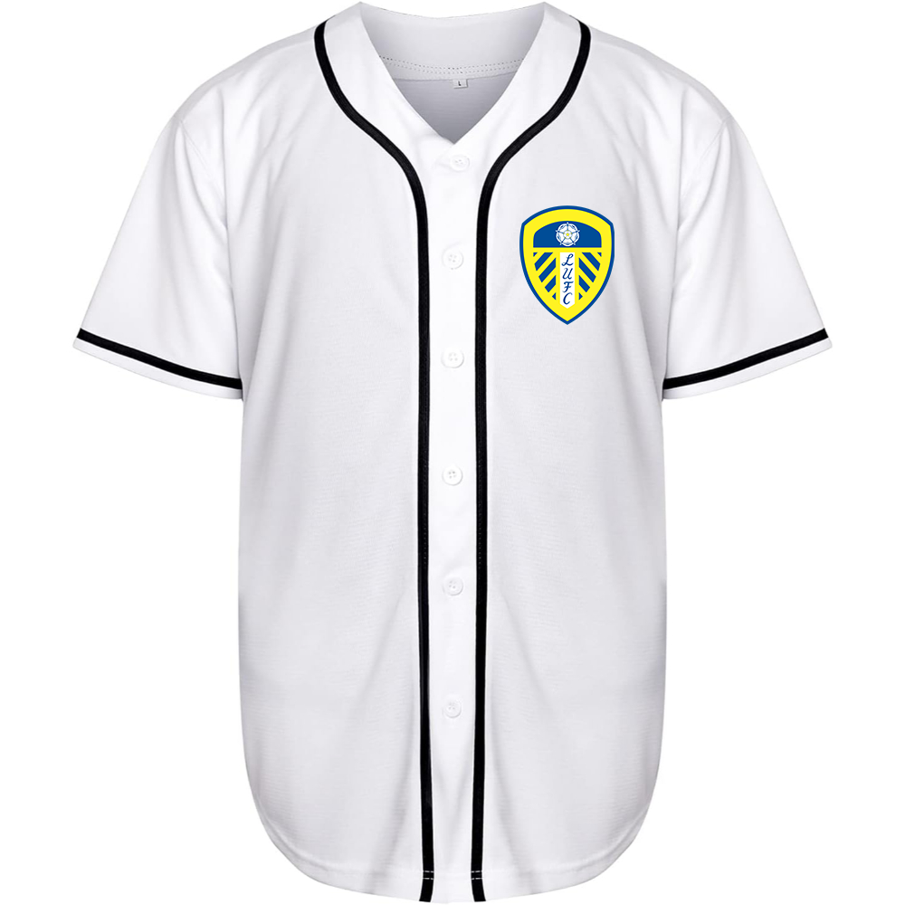 Men's Leeds United Football Club Baseball Jersey