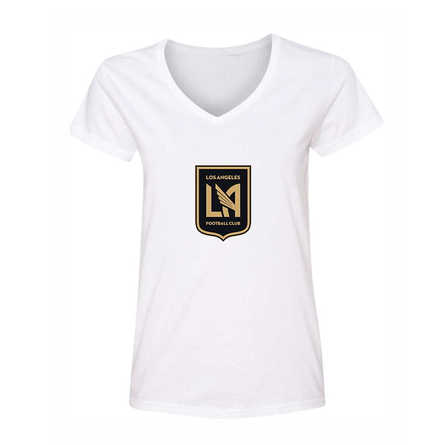 Women's LAFC Los Angeles Football Club V-Neck T-Shirt