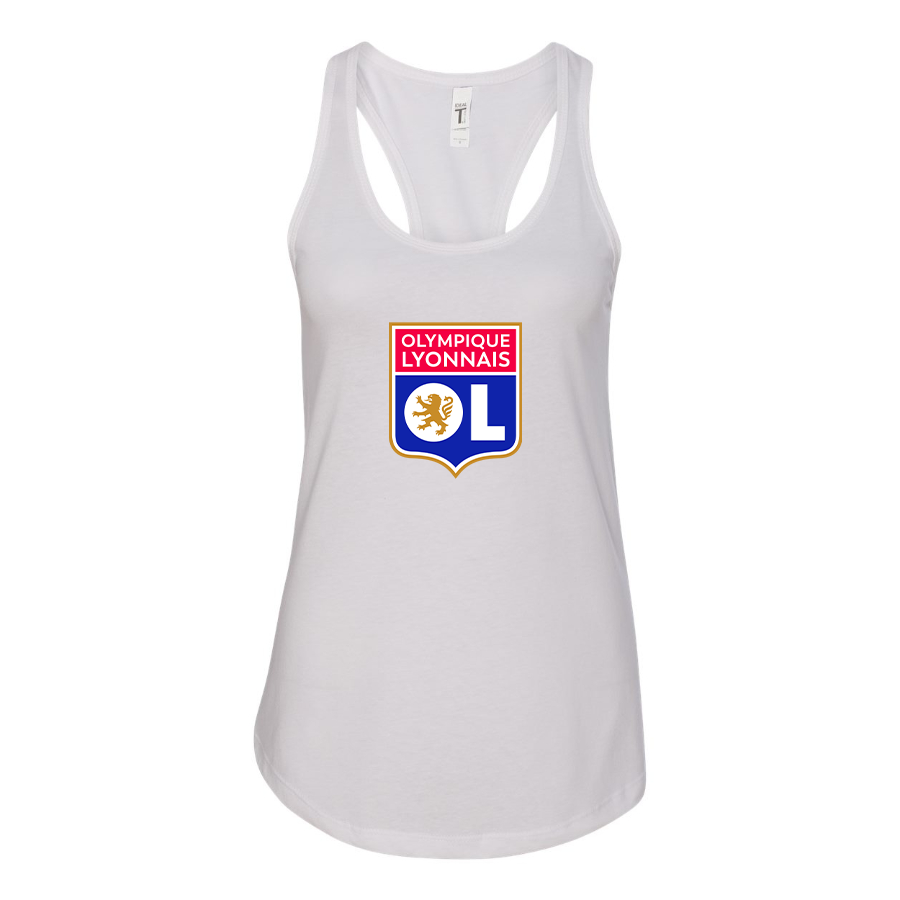 Women's Olympique Lyonnais FC Racerback Tank Top