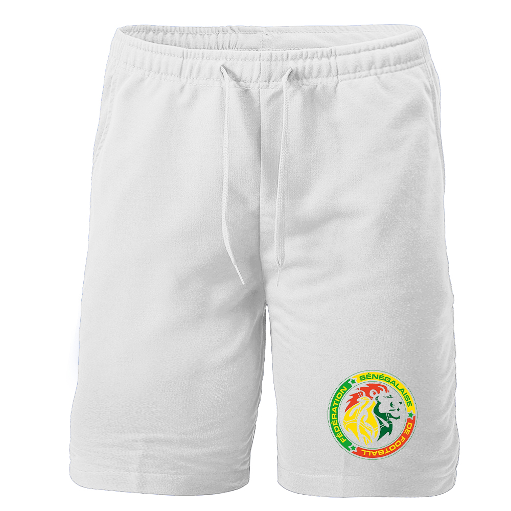 Men's Senegal National Soccer Team Athletic Fleece Shorts