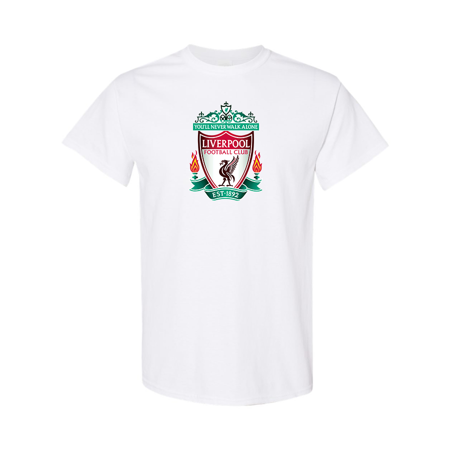 Youth Kids Liverpool Football Club Est.1892 Cotton T-Shirt