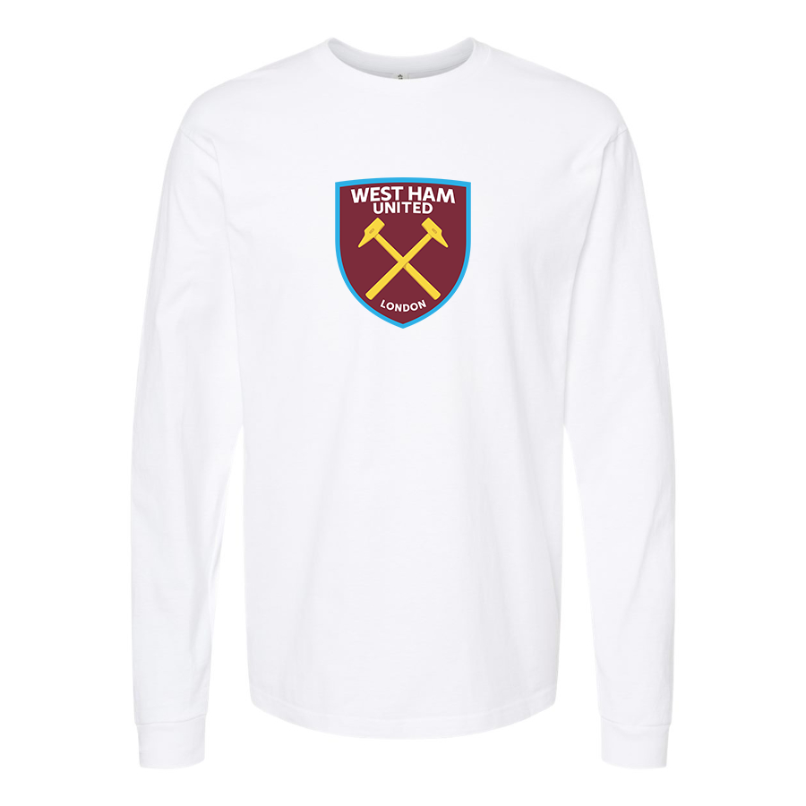 Men's West Ham United FC Cotton Long Sleeve T-Shirt