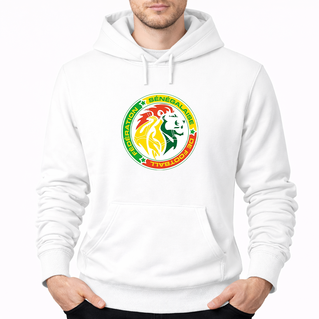 Men's Senegal National Soccer Team Pullover Hoodie