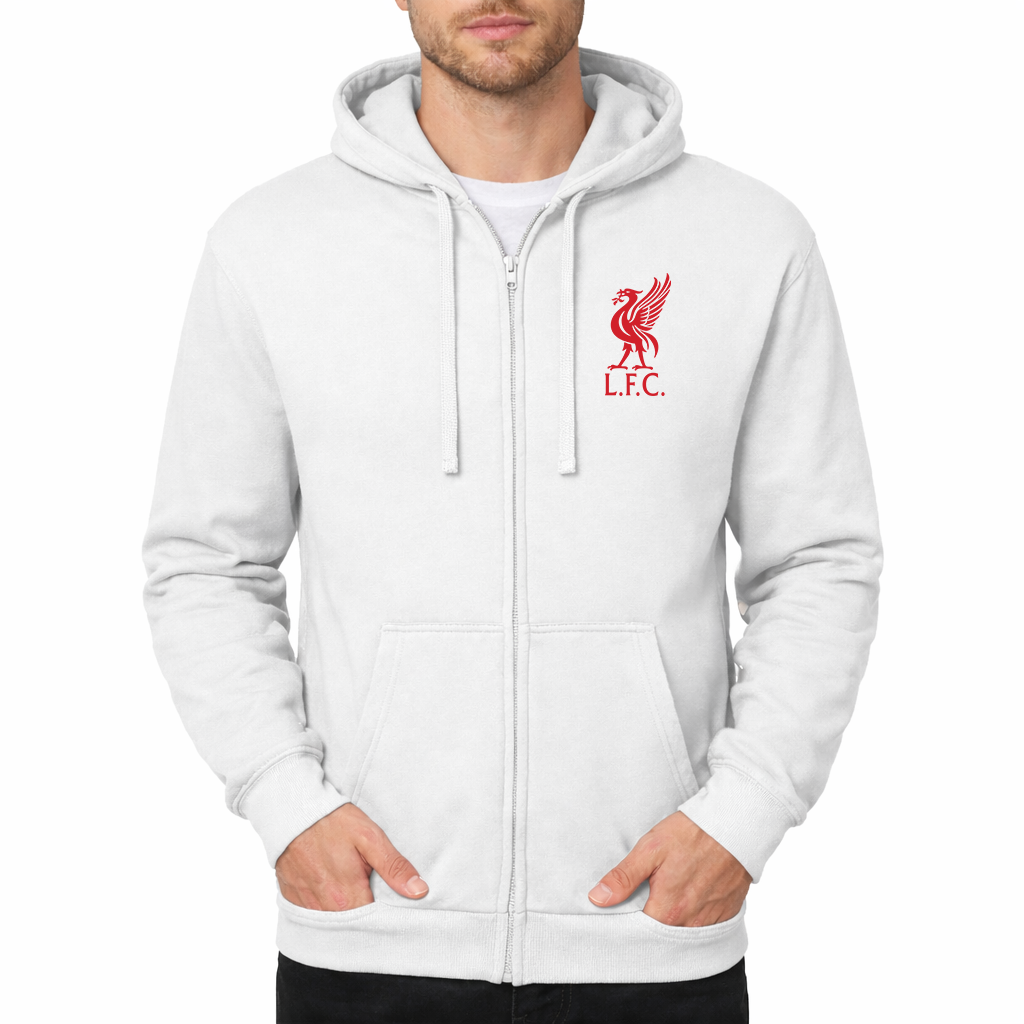 Men's Liverpool L.F.C. Soccer Zipper Hoodie