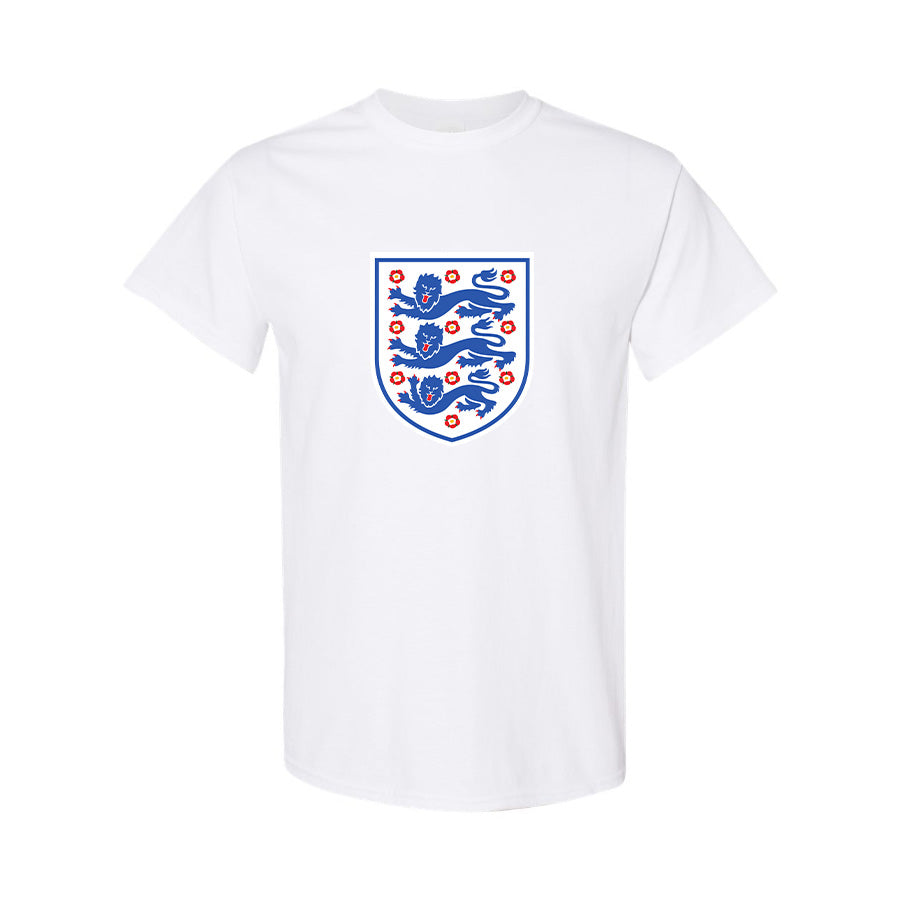 Youth Kids England National Football Team Cotton T-Shirt