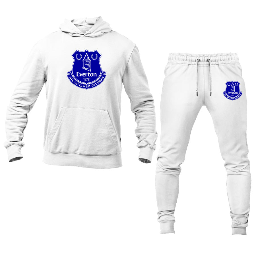 Men's Everton FC Logo Hoodie Joggers Set