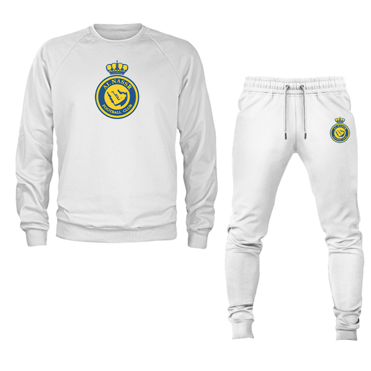 Men's Al Nassr FC Crewneck Sweatshirt Joggers Suit