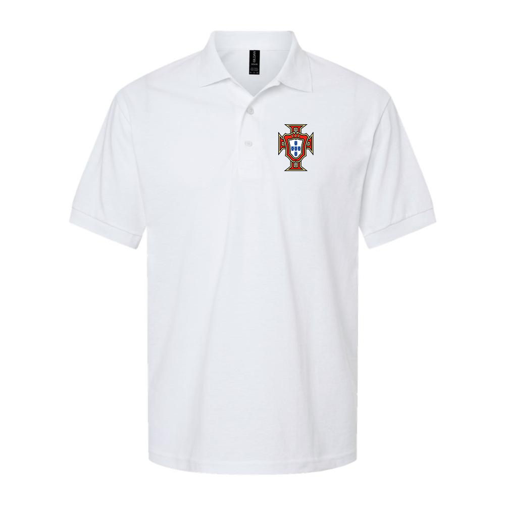 Men's Portugal National Soccer Team Dry Blend Polo