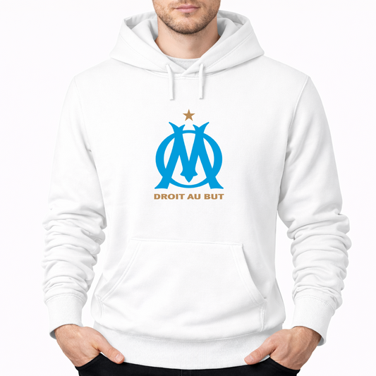 Men's Olympique de Marseille FC Pullover Hoodie