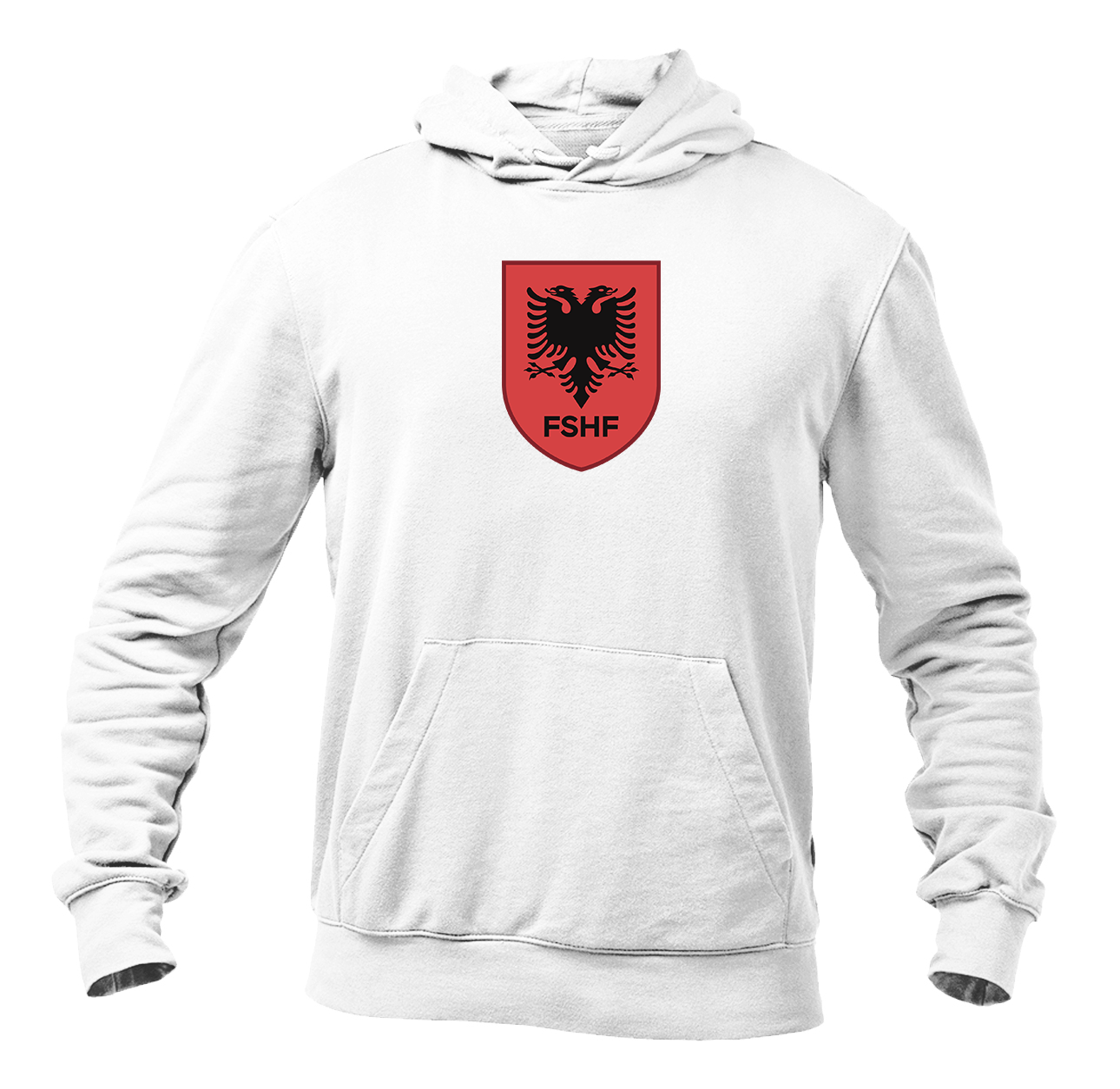 Men's Albania National Soccer Team Pullover Hoodie