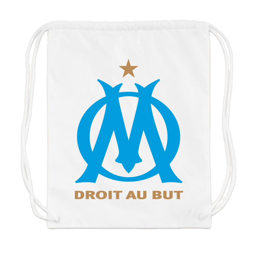 Olympique de Marseille FC Drawstring Bag