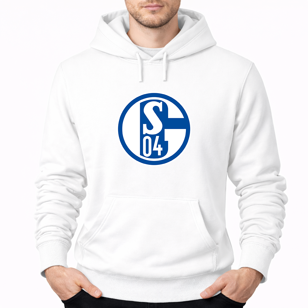 Men's Schalke 04 FC Pullover Hoodie