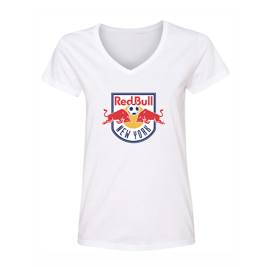 Women's New York Red Bulls FC V-Neck T-Shirt