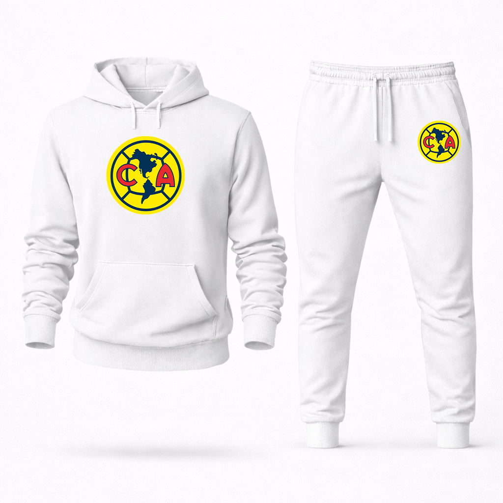 Men's Club America Football Hoodie Joggers Set