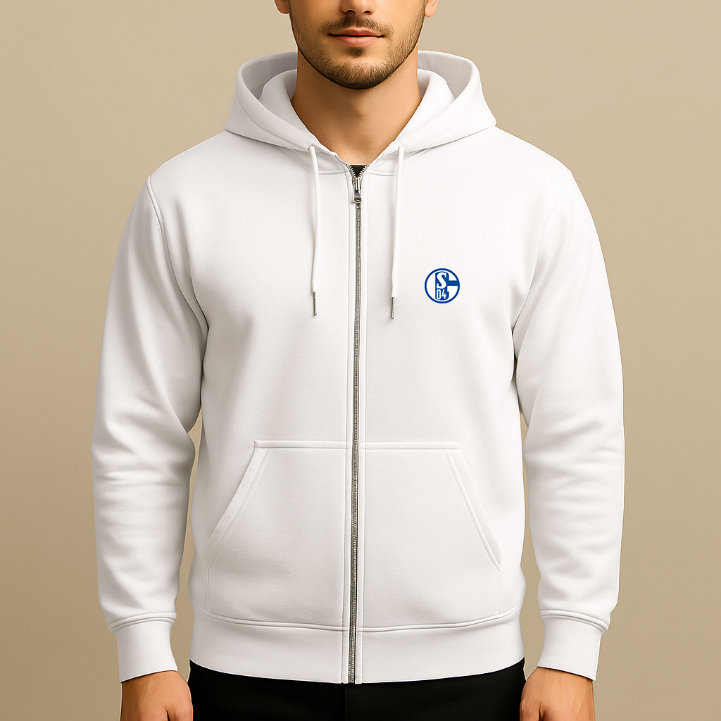 Men's Schalke 04 FC Zipper Hoodie