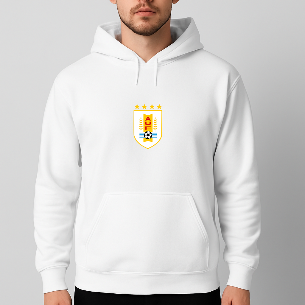 Men's Uruguay National Soccer Team Pullover Hoodie