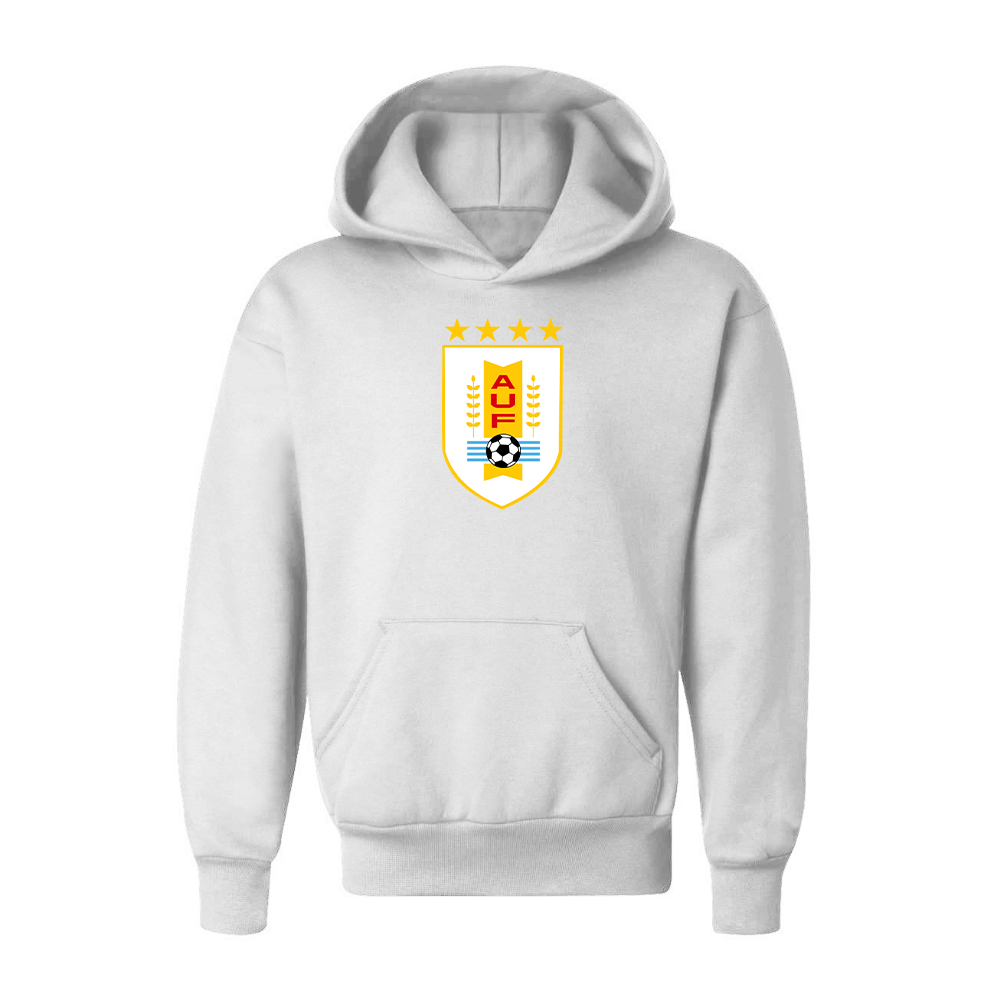 Youth Kids Uruguay National Soccer Team Pullover Hoodie