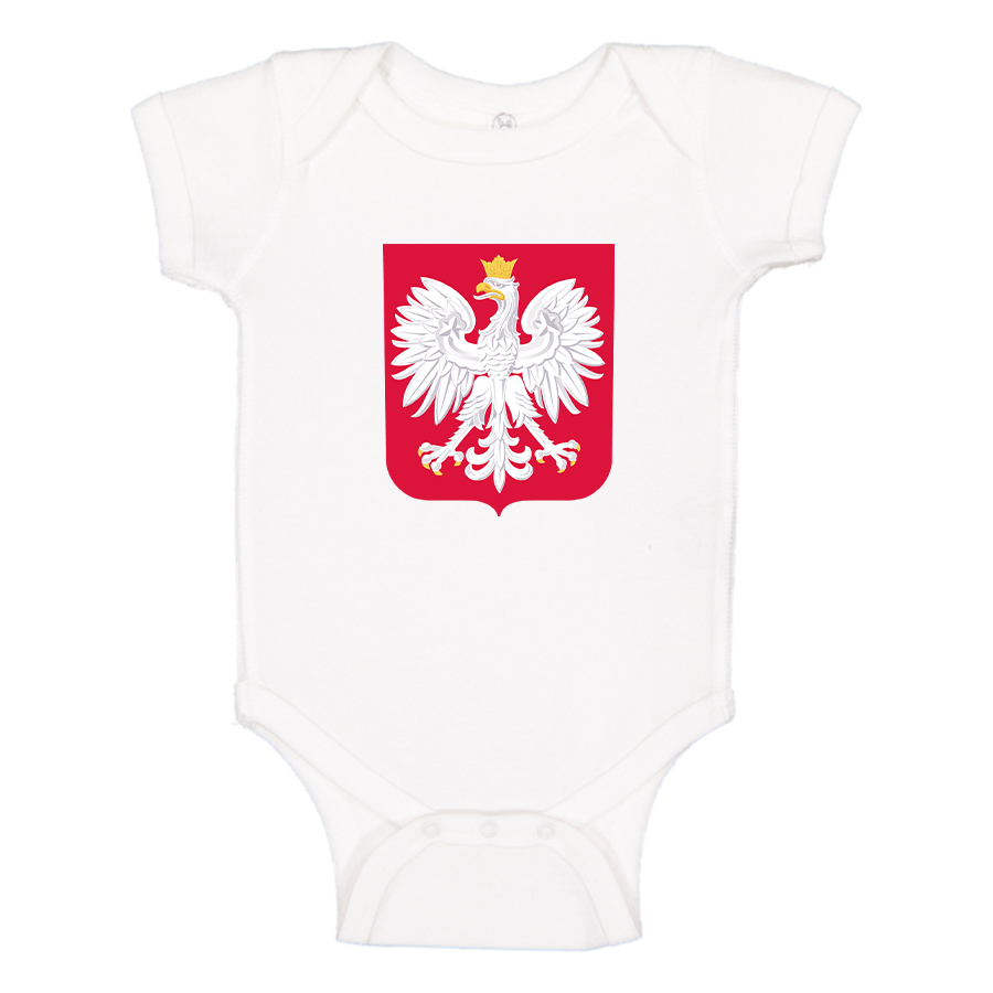 Poland National Soccer Team Baby Romper Onesie