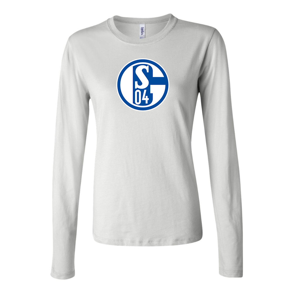 Women's Schalke 04 FC Long Sleeve T-Shirt