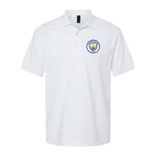 Men's Manchester City Soccer Dry Blend Polo