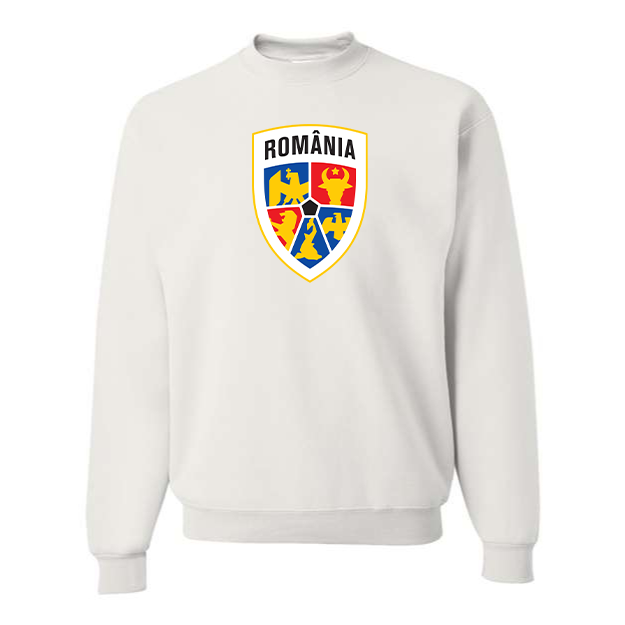 Men's Romania National Soccer Team Crewneck Sweatshirt