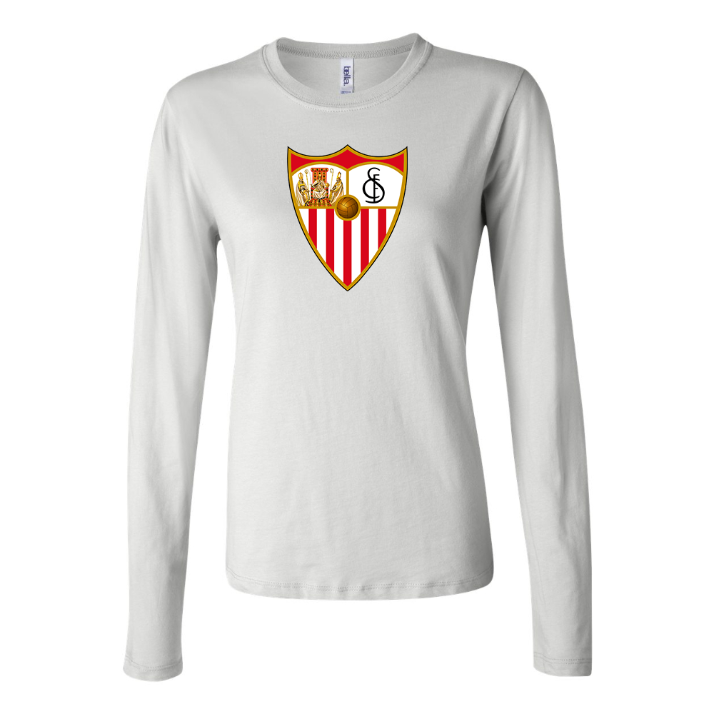 Women's Sevilla FC Long Sleeve T-Shirt