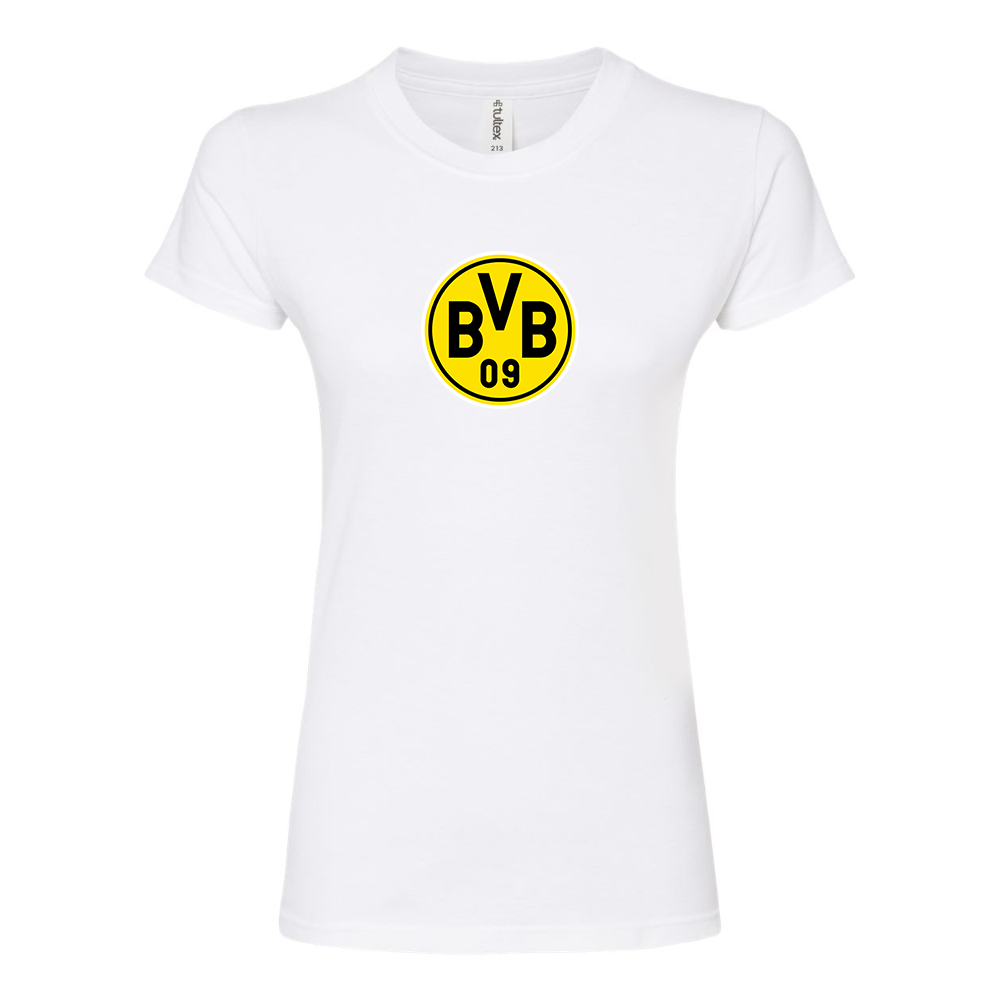 Women's Borussia Dortmund BVB FC Round Neck T-Shirt