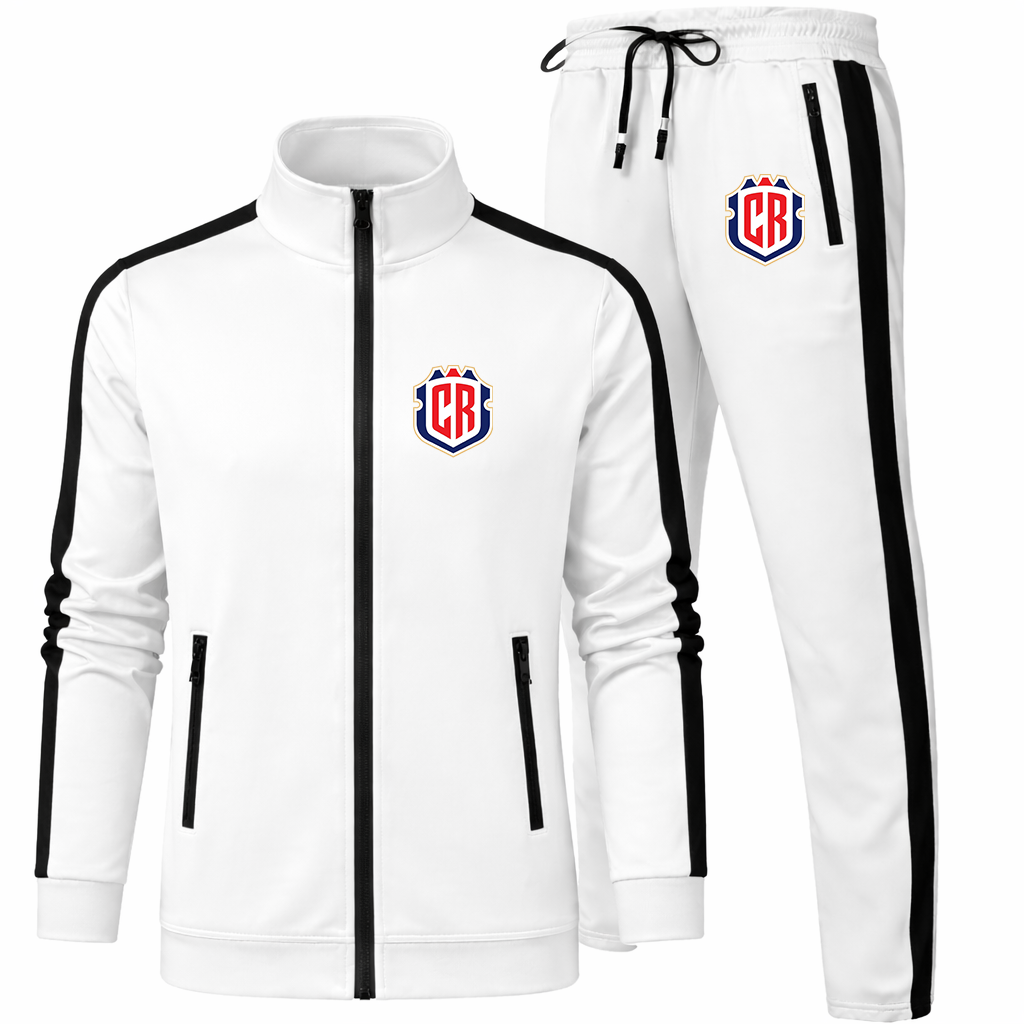Men's Costa Rica National Soccer Team Dri-Fit TrackSuit