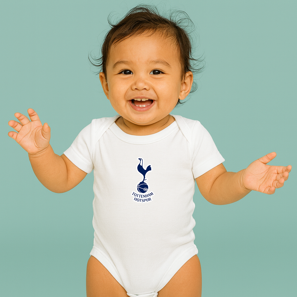 Baby Tottenham Hotspur F.C. Soccer Romper Onesie