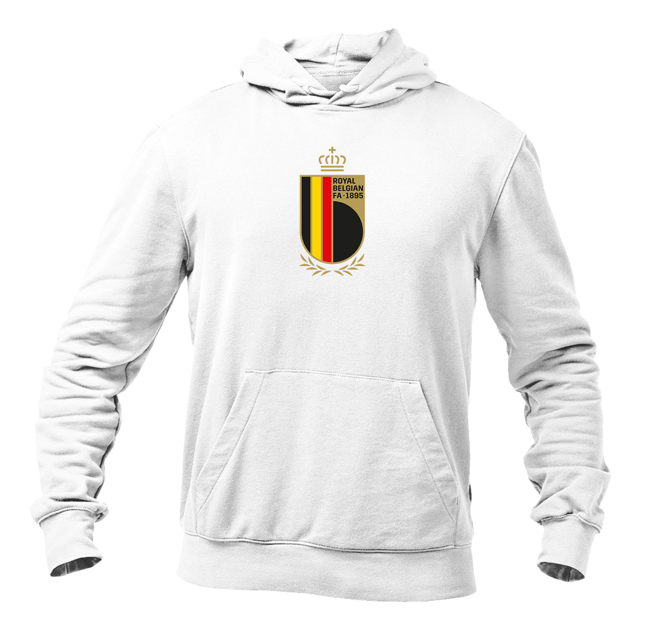 Men's Belgium National Soccer Team Pullover Hoodie