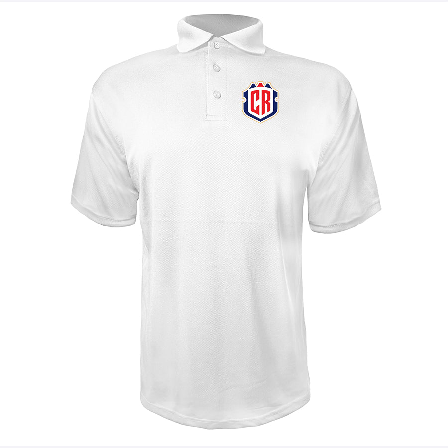 Men's Costa Rica National Soccer Team Polyester Polo