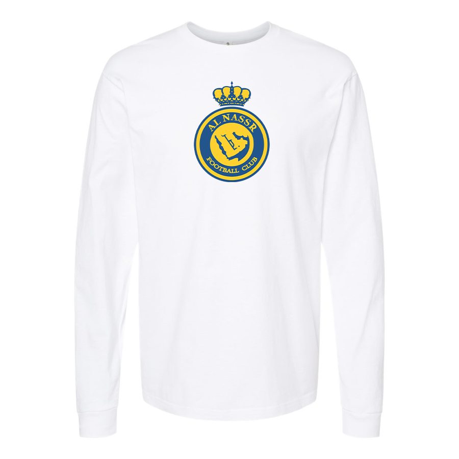 Men's Al Nassr FC Cotton Long Sleeve T-Shirt
