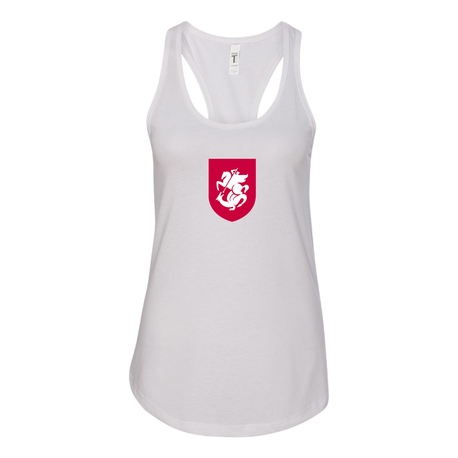 Women's Georgia National Soccer Team Racerback Tank Top