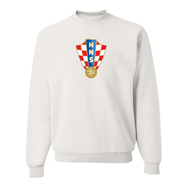 Men's Croatia National Soccer Team Crewneck Sweatshirt