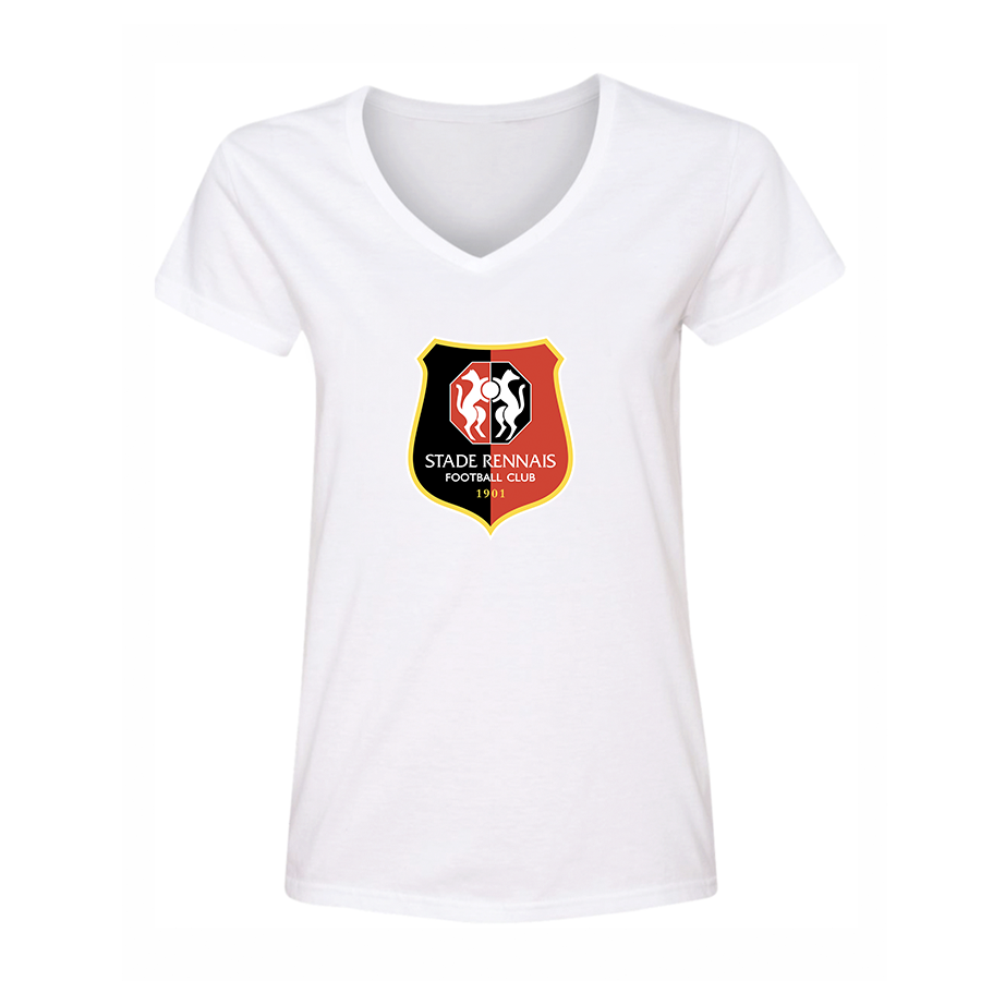 Women's Stade Rennais FC V-Neck T-Shirt