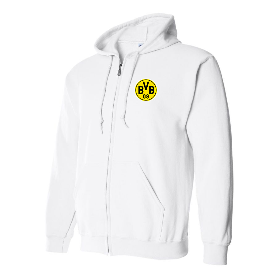 Men's Borussia Dortmund BVB FC Zipper Hoodie