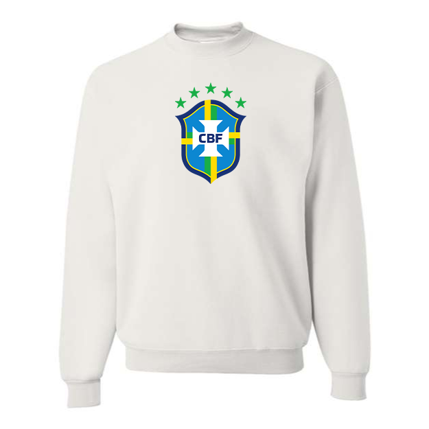 Men's Brazil National Soccer Team Crewneck Sweatshirt