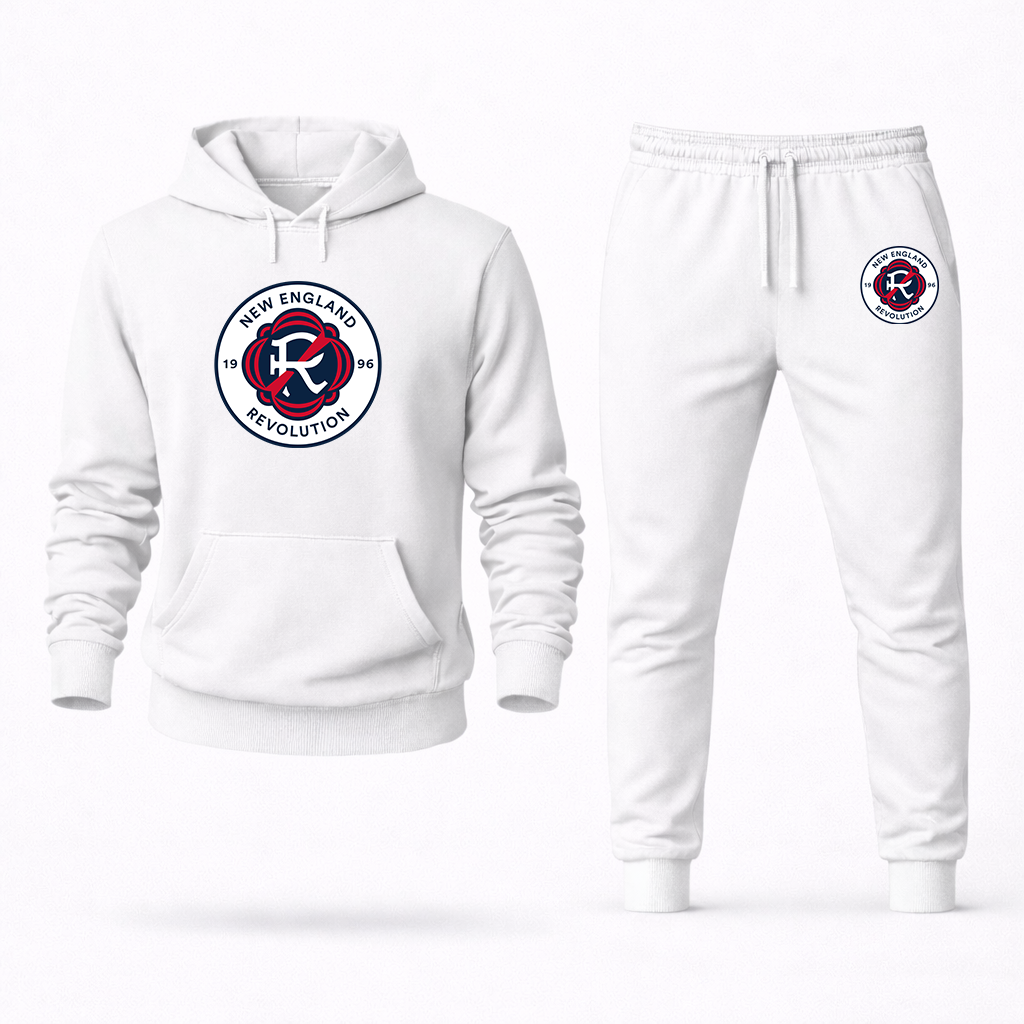 Men's New England Revolution FC Hoodie Joggers Set
