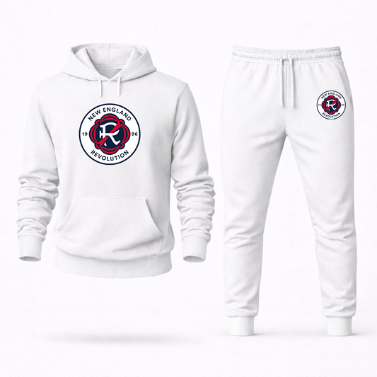 Men's New England Revolution FC Hoodie Joggers Set