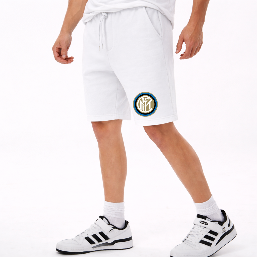 Men's Inter Milan Soccer Athletic Fleece Shorts