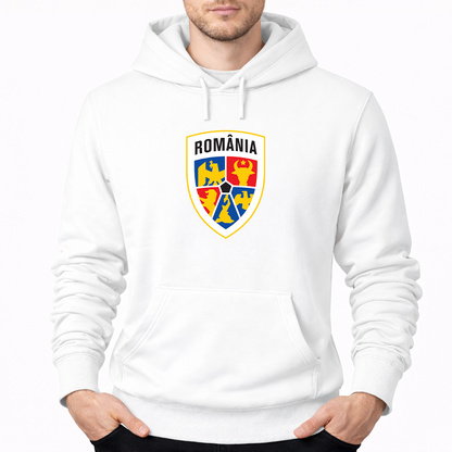 Men's Romania National Soccer Team Pullover Hoodie