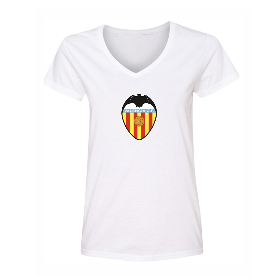 Women's Valencia FC V-Neck T-Shirt