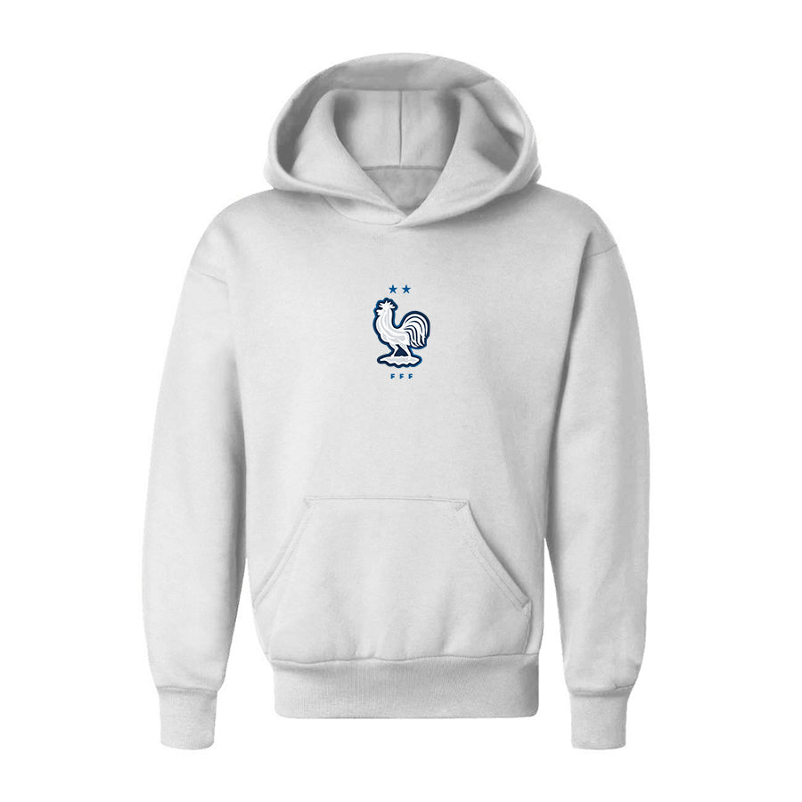 Youth Kids France National Soccer Team  Pullover Hoodie