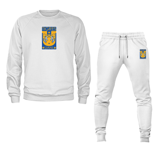 Men's Tigres UANL FC Crewneck Sweatshirt Joggers Suit