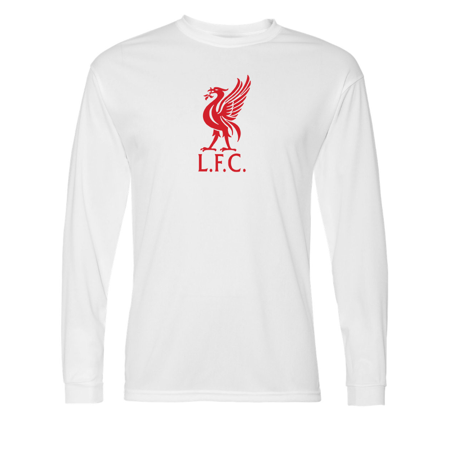 Men’s Liverpool L.F.C Soccer Performance Long Sleeve T-Shirt