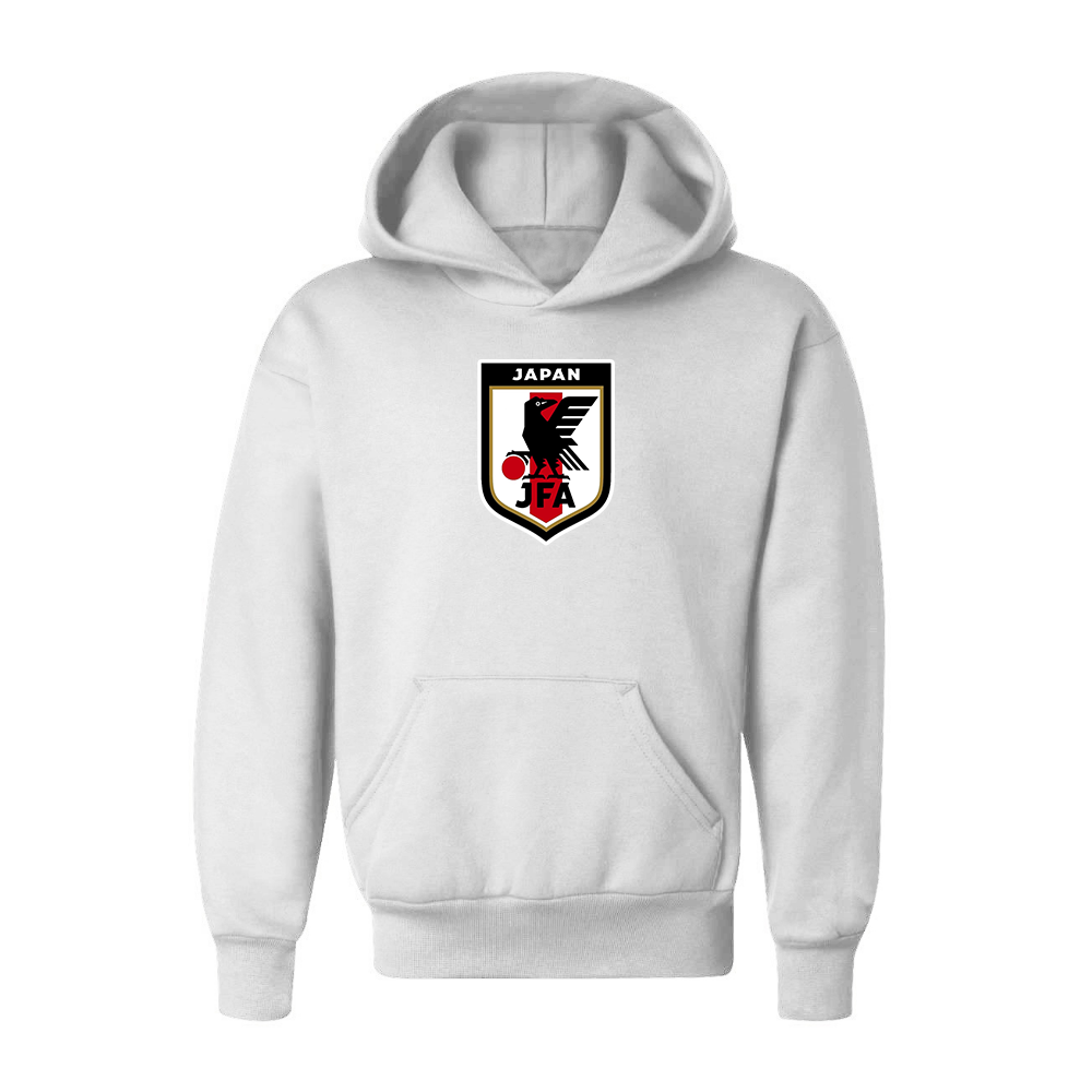 Youth Kids Japan National Soccer Team Pullover Hoodie