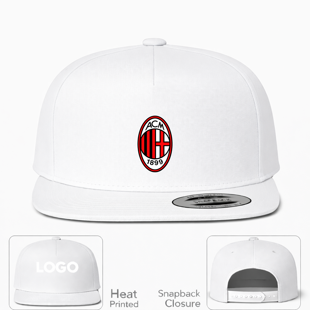 AC Milan Soccer Snapback Hat